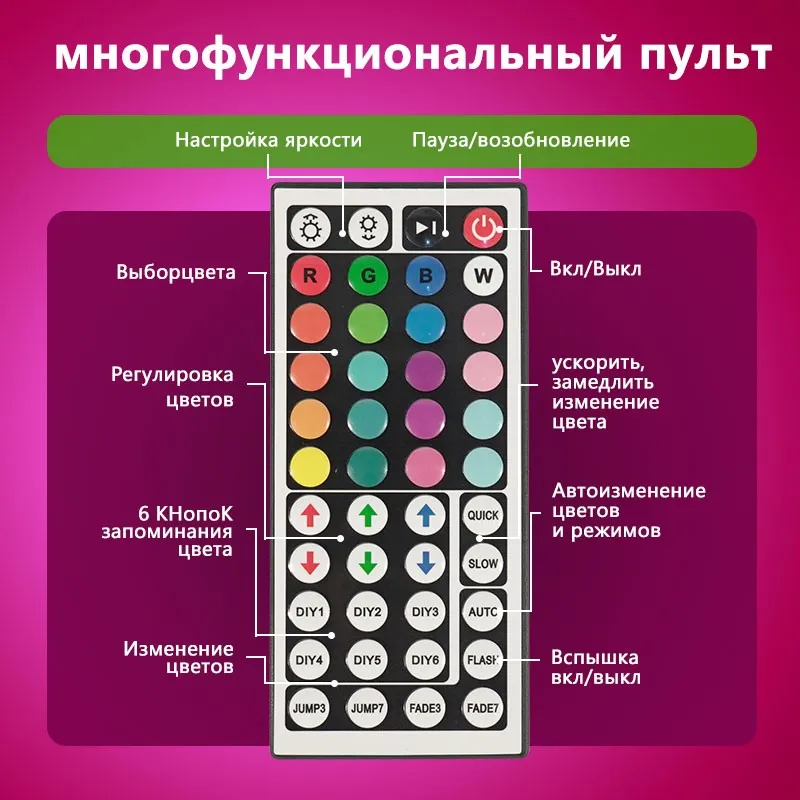 TZDD-01 Набор светодиодной ленты 5м (2)
